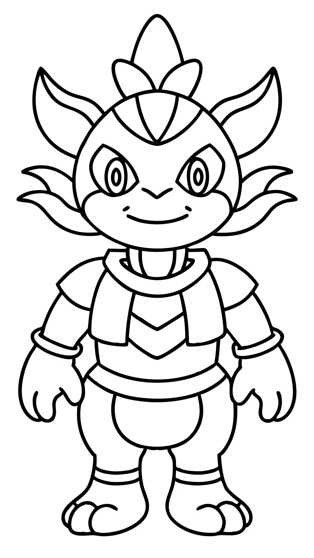 pokemon chracter coloring page